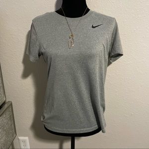 Grey Dri Fit Nike Tee